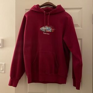 Supreme embroidered hoodie AMAZING condition